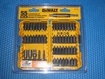 Dewalt 55PC. Screw Driving Set DWA19SD55. Fixed Price $13.99.