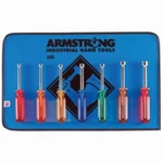 Armstrong 66-843: 7 Piece Solid Handle, Hollow Shaft Nut Driver Set 1/4" 1/2". Fixed Price $71.00.