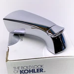 Kohler K-23940-CP Fixture, Polished Chrome Luxstone Modern Tub Spout Solid Metal. Fixed Price $19.99.