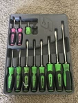 Snap 11 Instinct Soft Grip Combination Screwdriver Set. Fixed Price $320.00.