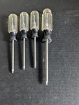 Vintage Craftsman Usa 4 Pcs. Torx Screwdrivers T10 T15 T20 T25. Fixed Price $19.87.