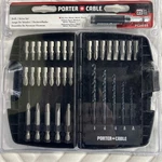 Porter Cable Drill Drive (35-PIECE) Screw Bit Set W/storage Case Brand New. Fixed Price $32.29.