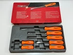 Snap-on Tools Usa 7PC Orange Hard Grip Combination Screwdriver Set, SDDX70AO. Fixed Price $327.74.