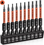 10-PACK Triangle Screwdriver Set- Premium S2 Steel Bit (2.56" Long. Fixed Price $15.85.
