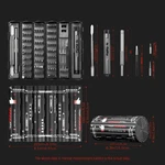 Vman 138-IN-1 Electric Screwdriver Set Rechargeable Lithium Battery For Tech. Fixed Price $44.99.
