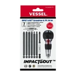 Vessel 238HWB7PU Impact & Out Screwdriver 7-PIECE Bit Set. Fixed Price $34.99.