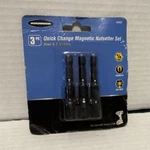 Warrior Magnetic Quick-release Hex Nutsetter 3PC 2-1/2 In Anti-rust. Fixed Price $10.99.