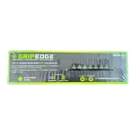 Grip Edge 1/2" Dr Metric Rpt Impact Hex Bit Socket Set W/ Rail 10-19MM #IHCM7S. Fixed Price $164.95.