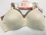 Warner's Wirefree Bras T-shirt Lined Seamless Cups Style 4011 Set Of 2 New $60. Fixed Price $55.00.