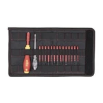 16PCS Magazine Insulated Slim Bit Holder Screwdriver Set W/ Folding Bag 2831T16. Fixed Price $202.10.