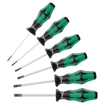 Wera Kraftform Plus Torx Screwdriver Set 6-PIECE (05345222001). Fixed Price $66.00.