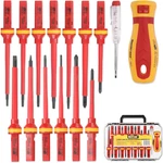 1000V Insulated Screwdriver Set, 15PC ALL-IN-1 Professional Electricia. Fixed Price $39.99.