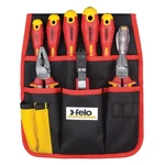 Felo Screwdriver Ergonic Vde 9 Piece Set & Belt Bag. Fixed Price $123.89.