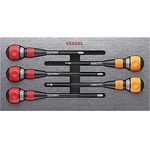 Vessel Tools Ball Ratchet Screwdriver 5PCS Set In Foam 22005EVA. Fixed Price $89.77.