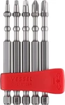 Vessel Imapct Ball Torsion Bit With Mag Charge Holder 5PC. One Size, Factory. Fixed Price $26.99.