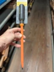 602-10INS Klein Insulated Screwdriver. Fixed Price $31.74.