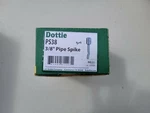 New Never Used Box Of 35 Dottie Pipe Spike PS38 3/8" Vibration Resistant Anchor. Fixed Price $50.00.