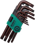 Torx Allen Wrench Set, 9-PIECE Tamper Resistant Security Star Key T10-T50. Fixed Price $12.50.