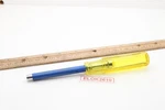 Snap-on ND106 3/16" Point Sae Insulated Nut Driver Yellow Clear Handle Usa. Fixed Price $22.99.