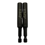 Apex 3" Bit Magnetic Drive Guide 1/4" Extension Holder 2 Pack AMDG3. Fixed Price $9.50.