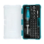 Makita B-50289 47 Pc. Ratchet And Bit Set. Fixed Price $45.79.