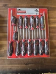 Craftsman 14-PC Cushion Grip Screwdriver Set. Fixed Price $29.50.