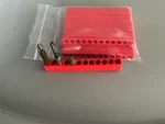 Toolcool 10 Pcs 12 Holes Hex Bit Holder Organizer Screwdriver 1/4. Fixed Price $12.61.