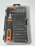 Tactix 71X Piece Premium Screwdriver & Bit Set In Durable Case W/latch 900179. Fixed Price $27.99.