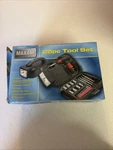 New! Maxam 25 Piece Screwdriver Socket Set W/ Hard Storage Case And Flashlight. Fixed Price $15.00.