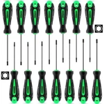 Lozagu 14PCS Mini Hex Screwdriver Set, Metric And Sae, Green. Fixed Price $25.64.