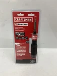 Craftsman 4V Electric Screwdriver 300RPM Micro-usb 3-STAGE CMHT66718B20. Fixed Price $55.00.