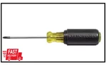 Klein Tools 603-3 3-INCH Round Shank NO.1 Profilated Phillips Tip Screwdriver. Fixed Price $10.00.