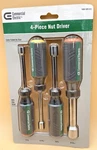 Commercial Electric 4 Piece Nut Driver Set Model #CE180651 New. Fixed Price $25.00.