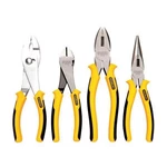 Stanley 4 Piece Bi-material Grip Plier Set Slip-resistant Handle. Fixed Price $64.00.