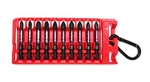 (j) Norske NIBPI612 Assorted In. Impact Torsion Driver Bits S2 Steel 10 Pk. Fixed Price $15.19.