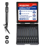 Workpro 10PC Slotted Phillips Screwdriver Bit Magnetic 1/4" Hex Shank. Fixed Price $16.99.