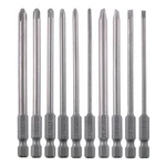 Vesttio Long Screwdriver Bit Set Slotted SL3 SL4 SL5 4SL6PH / Inch, Grey. Fixed Price $21.99.