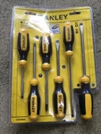 Nib Stanley STHT60025 Standard 6-PIECE Screwdriver Set 4-SLOTTED 2-PHILLIPS. Fixed Price $10.95.