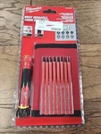 Milwaukee 48-22-2217 8-IN-1 1000V Insulated Precision Multi-bit Screwdriver Set. Fixed Price $37.95.