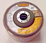 Dewalt DWA8281 4-1/2" 7/8" 60 Grit T29 Xp Ceramic Flap Discs 5 Pack. Fixed Price $13.00.