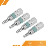 4PCS 25MM 1/4" Hex Shank T10 Security Torx High Quantity Screwdriver Bits. Fixed Price $14.73.