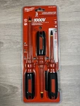 Milwaukee 48-22-2202 1000V Insulated Screwdriver New. Fixed Price $26.95.