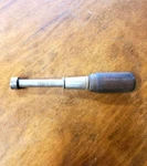 Vtg Walden Worcester Spintite 1/2" Nut Driver #3416 Usa Wooden Handle. Fixed Price $7.98.
