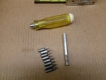 Apex Stubby Magnetic Bit Driver With Extended Reach Capability No M-1510-SC-NR. Fixed Price $50.00.