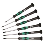 Wera 2067/6 Kraftform Micro Precision Torx Hf Screwdriver Set 05345277001. Fixed Price $32.49.
