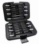 Vim Tools HXL100 14PC 3/8-DRIVE Sae Extra-long & Ball-hex Socket Set. Fixed Price $112.09.