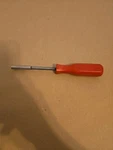 Mac Tools 1/4" Magnetic Bit Driver Red Handle Missing End Cap PM86TA. Fixed Price $18.00.