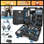 148-PC Home Tool Kit Portable Hand Repair Set With Case, Screwdriver, Pliers &. Fixed Price $69.99.