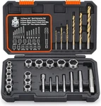 Rexbeti 26-PIECE Bolt Extractor Screw Set And Cobalt Drill Bit .... Fixed Price $48.99.