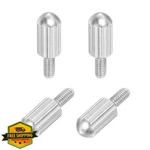 Meccanixity M3X6MM Thumb Screws 304 Knurled Flat Head Bolts Silver Pcs. Fixed Price $20.00.